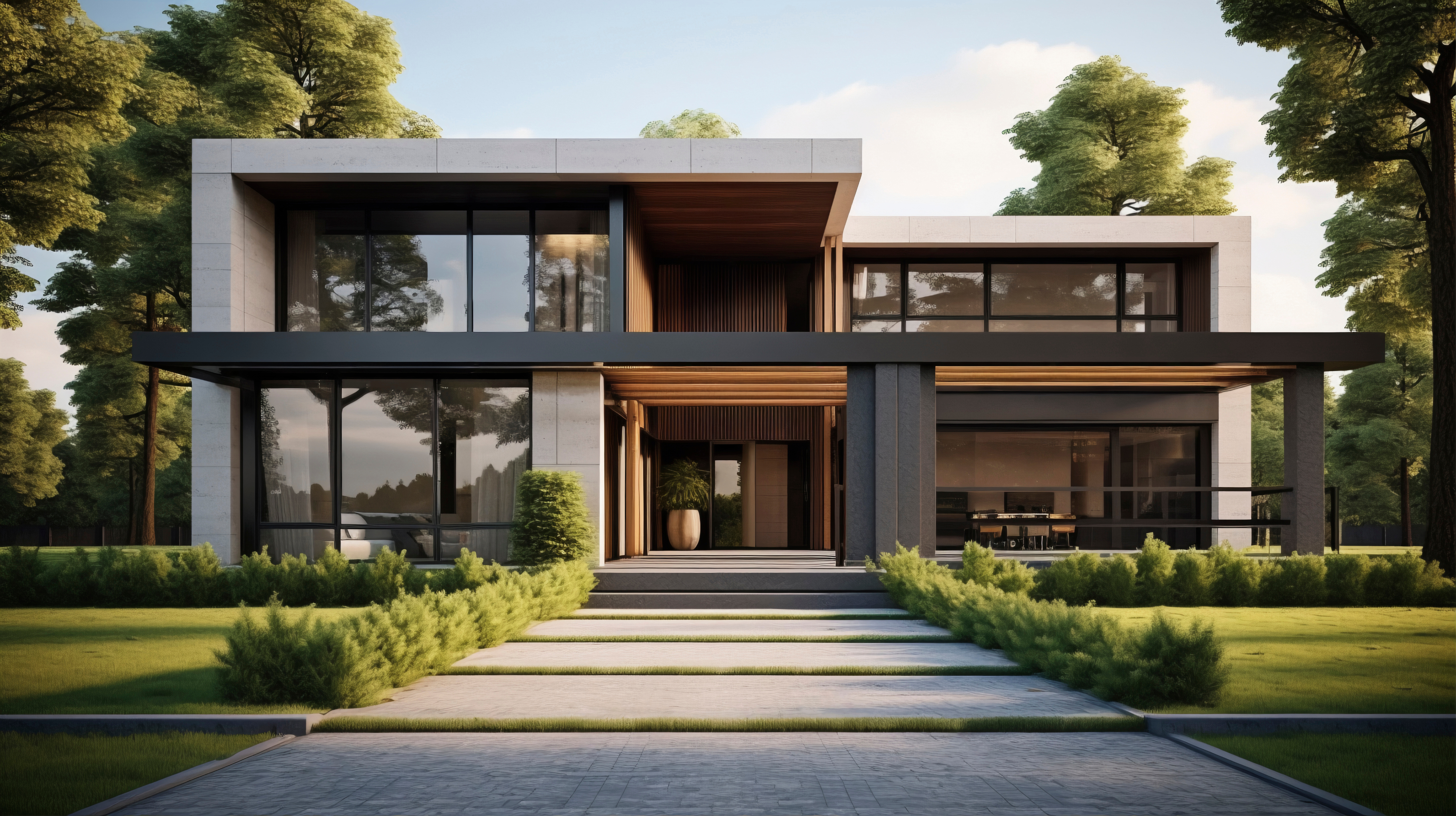 Modern luxury house